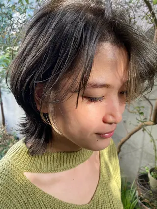 ショート カラー Moca 〰️のヘアスタイル