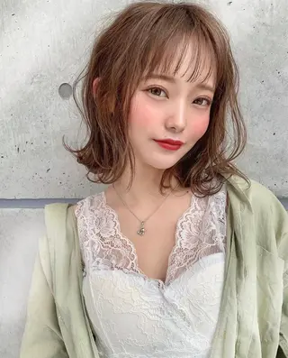 ロング カラー パーマ ヘアアレンジ メンズ 🎀愛されモテヘア♡ 梅澤夏基🎀のヘアスタイル
