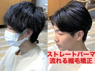 ショート パーマ メンズ 実績のメンズパーマ/ スナップフォト見てねのヘアスタイル