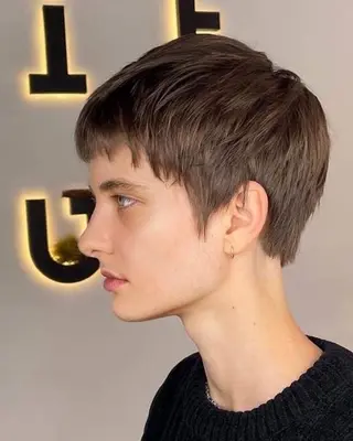 ショート 暖色/パーマ 🌼クニトウメイのヘアスタイル