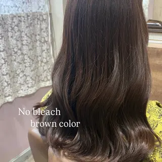 カラー 淡色┊︎ナチュラル 🧁奈那美🧁*.゜のヘアスタイル