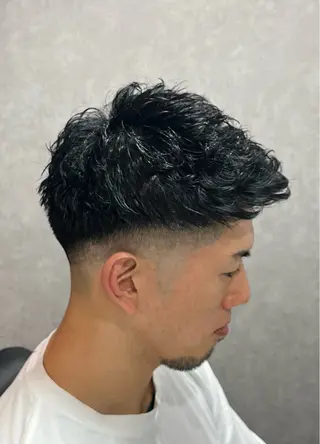 ミディアム 🌈予約の98%パ ーマ⭕️🌈福本のヘアスタイル