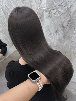 ロング カラー 💎あおい💎大宮 🦋ワンカラー🦋のヘアスタイル