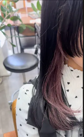 セミロング カラー &tigre 佐藤秀太のヘアスタイル