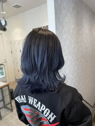 セミロング カラー HAREru. モデル募集【戸塚】のヘアスタイル
