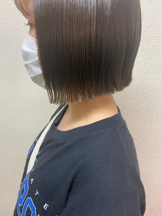 ショート カラー 縮毛矯正/艶カラー/ ikedaのヘアスタイル