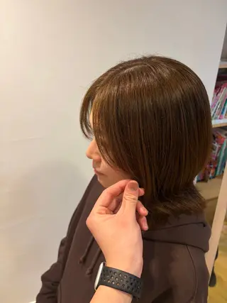 ミディアム igrek田口 響希のヘアスタイル