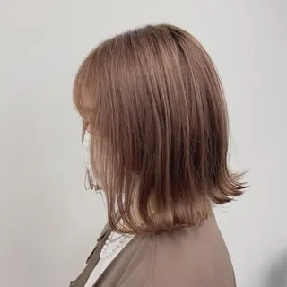 ミディアム 縮毛矯正WATARU 髪質改善　レイヤーのヘアスタイル