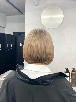 ショート カラー パーマ ヘアアレンジ メンズ キッズ 大人スタイル 太田のヘアスタイル
