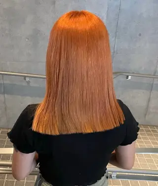 ミディアム カラー 🌈メンズパーマ🌈 メンズカットアリサのヘアスタイル