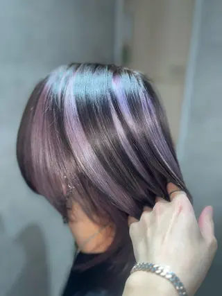 ショート 十条/カラー 「yuya」のヘアスタイル