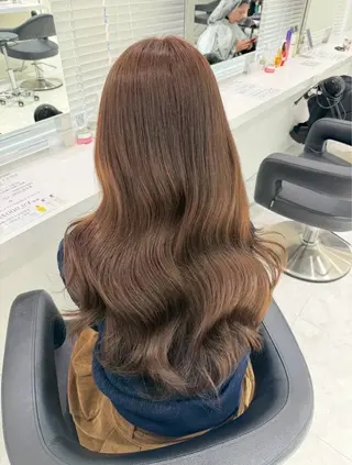 ロング カラー ヘアアレンジ 🧸ミルクティー特化 🧸MASAKIのヘアスタイル