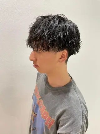 パーマ メンズ メンズ特化美容師小島 慧太のヘアスタイル