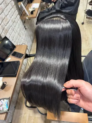 ロング 古川 流久のヘアスタイル