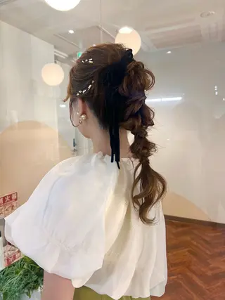 ロング ヘアアレンジ KANA🌿透明感/ レイヤーcut🌿のヘアスタイル