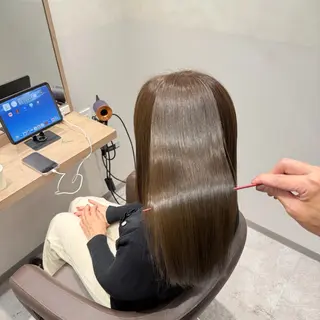ロング 福田 修平 髪質改善/美髪矯正のヘアスタイル