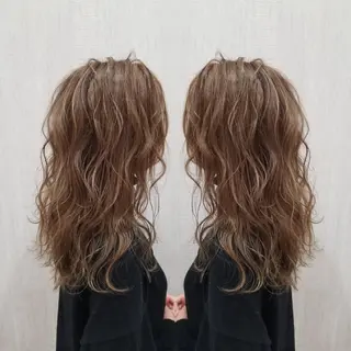 ロング 店長✨レイヤー✖️ 髪質改善✖️韓国ヘアのヘアスタイル