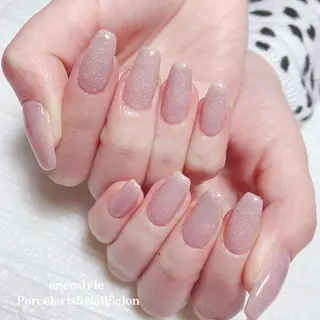 ミディアム ネイル 🐾enen style 🐾のネイルデザイン