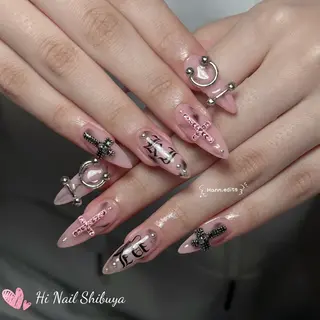 セミロング Hi Nail Shibuyaのネイルデザイン