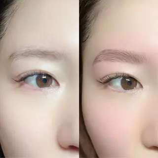 アイブロウ RINA le'abydamのマツエク・マツパデザイン