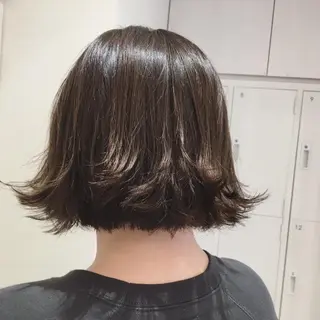 ショート カラー 似合わせ/レイヤー /ボブ/新谷のヘアスタイル