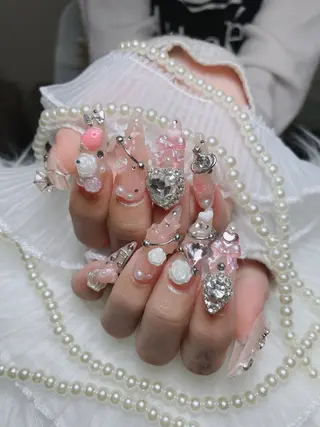 ネイル Sora nail 長さ出し専門店のネイルデザイン