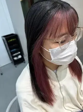 カラー 才門 真菜のヘアスタイル