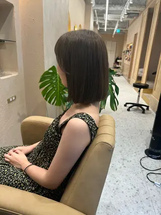 ショート カラー レイヤーカット/髪質 改善/矯正🤍吉田のヘアスタイル