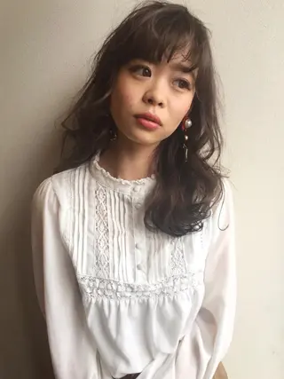 セミロング peige 斉藤✨大人ヘアー✨のヘアスタイル