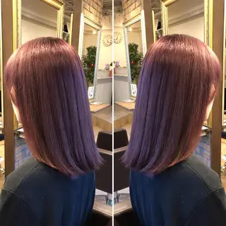 ミディアム カラー 美髪・艶髪特化美容師 RYOJIのヘアスタイル