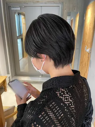 ショート カラー ヘアアレンジ CEINE loq 🍒なつきのヘアスタイル