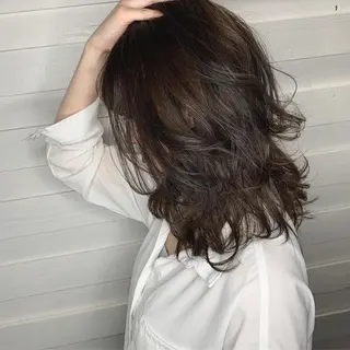 ミディアム カラー メンズ特化美容師/ 新井　洸太のヘアスタイル