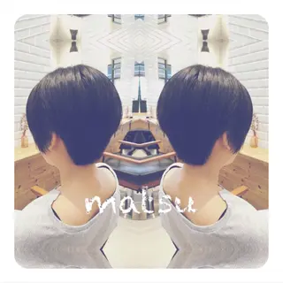 ショート MATSU 🌟個性派カラーのヘアスタイル