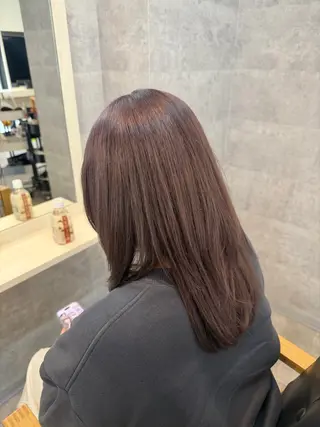カラー 内藤 暖 La luna大宮のヘアスタイル