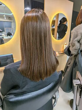 セミロング diar RIKIのヘアスタイル