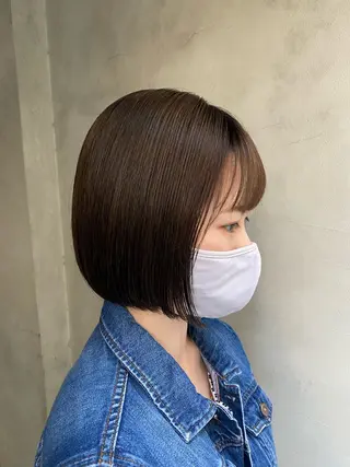 ショート 髪質改善サロン 梅田/ヨナミネのヘアスタイル