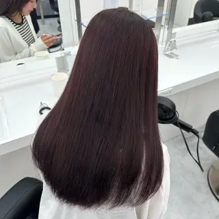 セミロング カラー 似合わせstyle ❤︎misaki❤︎のヘアスタイル