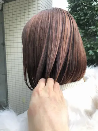 ショート カラー 千葉 郁也のヘアスタイル