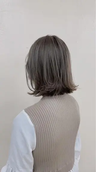 ミディアム メンズレディース お任せください伊織のヘアスタイル