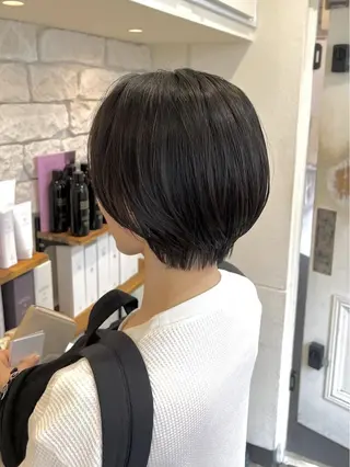ショート パーマ tahie 松屋町のヘアスタイル
