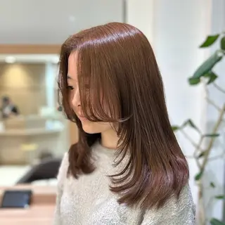 ロング カラー 髪質改善 × 高発色 color/Runoのヘアスタイル