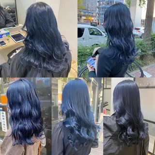 ロング カラー 色落ちまで可愛い🧚 心斎橋hikaruのヘアスタイル