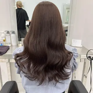 ロング 🍒韓国暖色ヘア NO.1🍒🪽のヘアスタイル