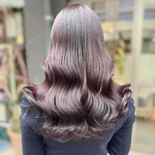 ロング カラー ブリーチなしカラー kana🐱のヘアスタイル