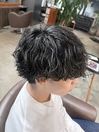 パーマ メンズ 🌀メンズパーマ🌀 平川海夢のヘアスタイル