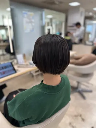 ショート 艶髪 黄金比みくのヘアスタイル