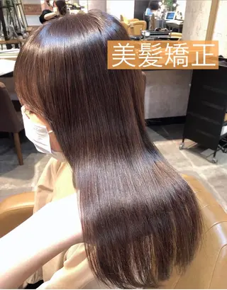 ロング 💎巻ける縮毛矯正/ 艶髪💎石渕智也のヘアスタイル