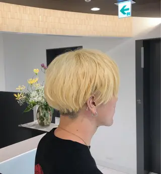 カラー メンズ メンズ特化ニュアンス パーマ RYOのヘアスタイル