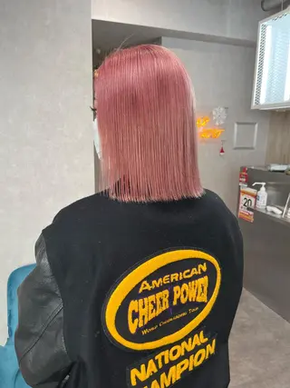ショート カラー ヘアセット🎀パーマ Tsubasaのヘアスタイル