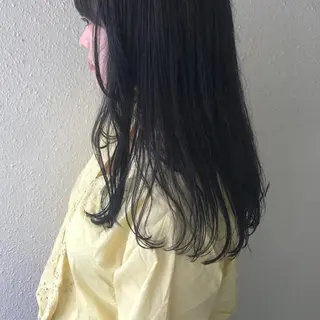 ロング kiyono ⭐︎ダブルカラーのヘアスタイル